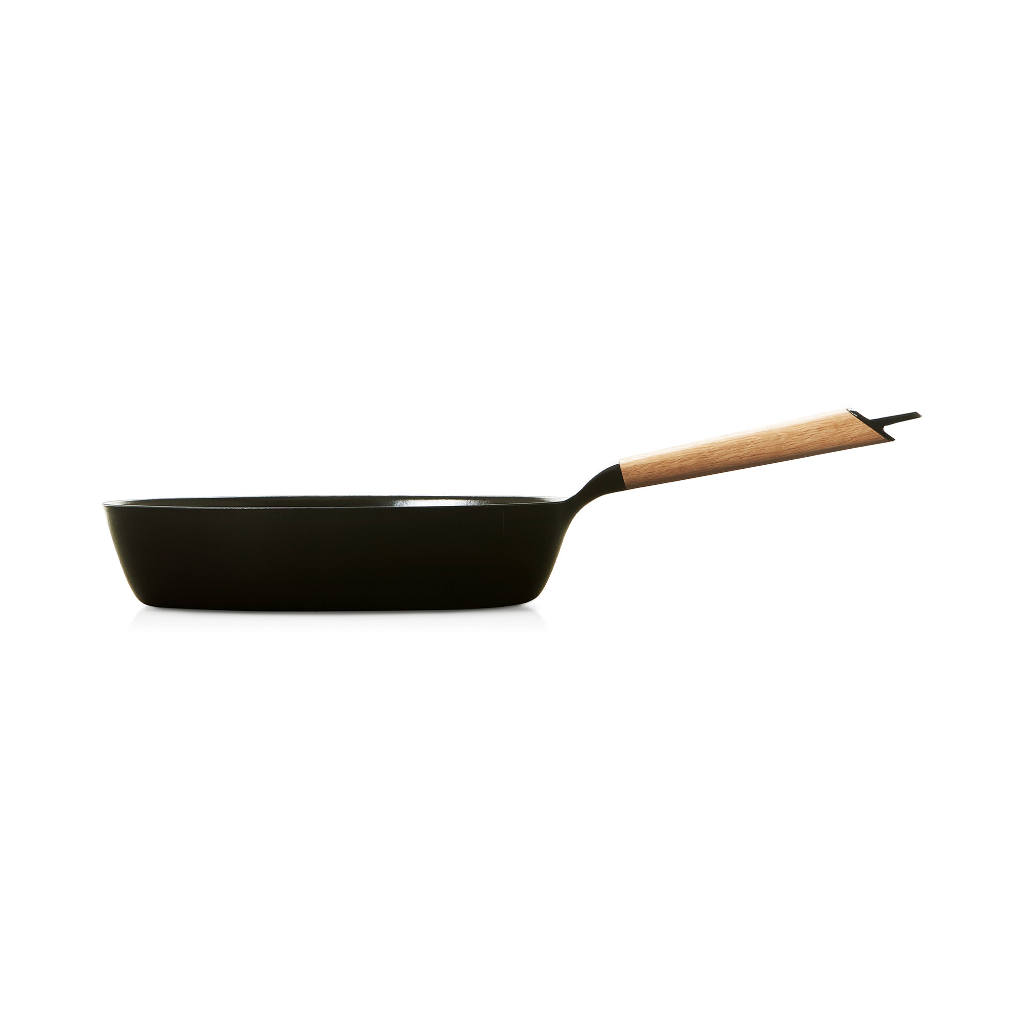 VERMICULAR FRYING PAN オールメタル Vermicular Cast Iron Deep Frying Pan with Lid - 9.4