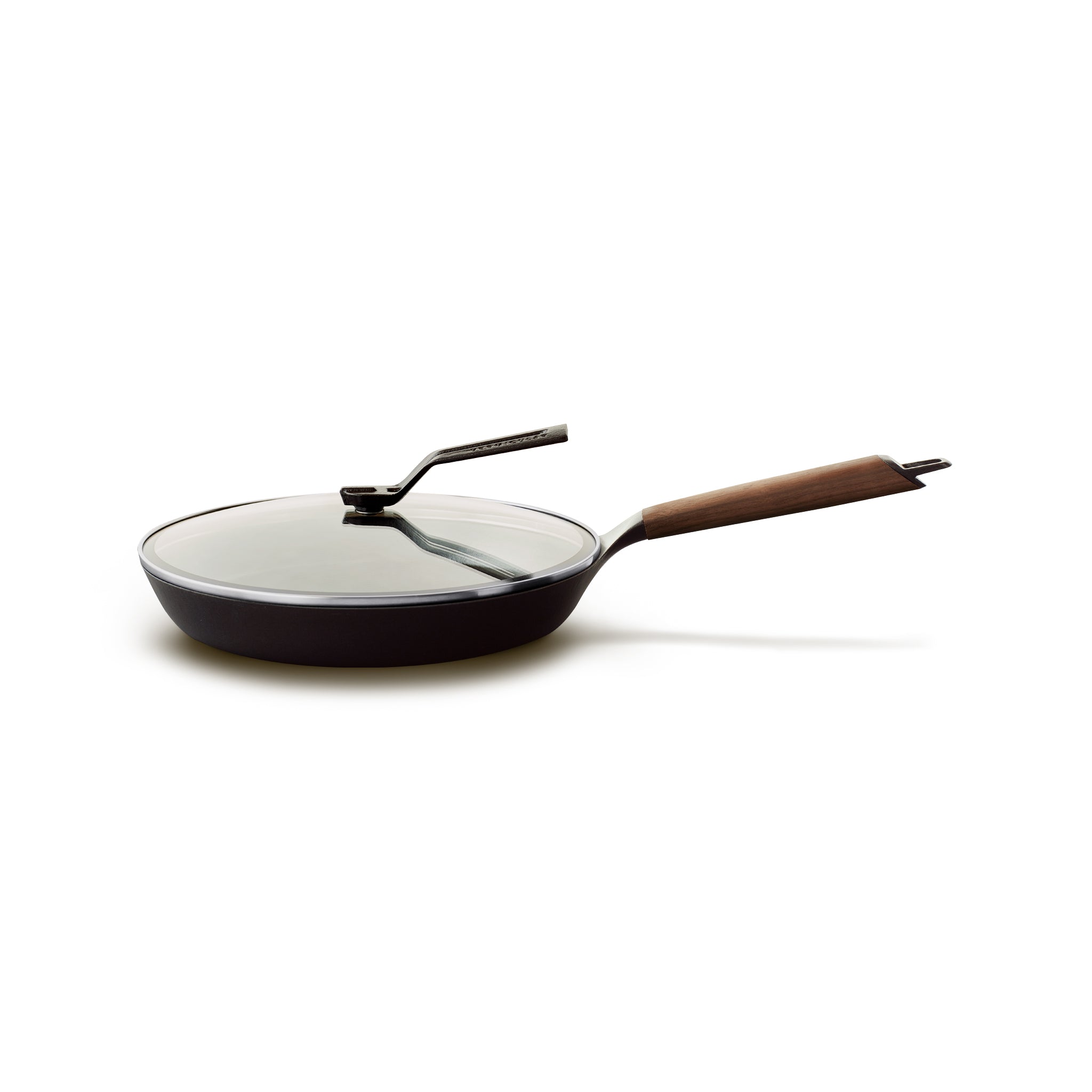 STAUB Fry Pan, Wooden Handle, 28 cm